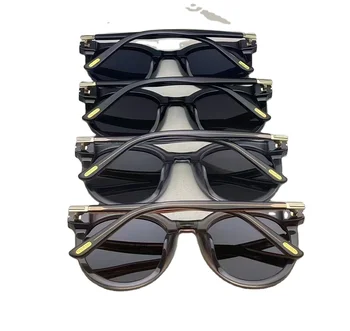 Модный винтажный дизайн бренда TF, авиационная пластиковая оправа, женские солнцезащитные очки с оттенками для мужчин