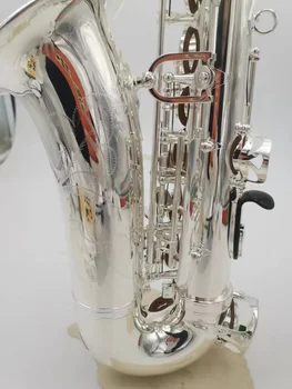 Популярный саксофон Alto YAS-62 E sax Серебряный Музыкальный инструмент Высокого качества Со всеми аксессуарами