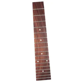 Гриф гавайской гитары из розового дерева для 23-дюймовых теноровых гитар-гитаристов DIY Supplies