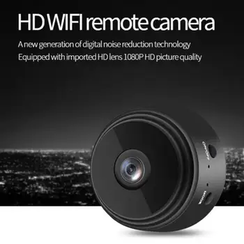 Wi-Fi Камера Беспроводная Сетевая камера Защита безопасности 1080p Hd Магнитные Черные Аксессуары для дома Мини-камера Smart Home A9 Mini