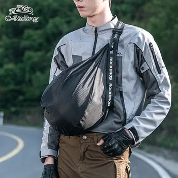 Сумка для мотоциклетного шлема, сумка для хранения велосипедного шлема, сумка для пеших прогулок, сумка для захвата шлема, Рюкзак, Баскетбольный Футбольный рюкзак, Черный