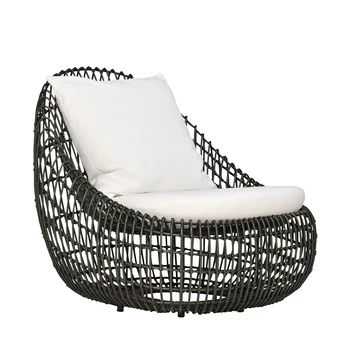 Комбинированный диван на открытом воздухе, плетение из ротанга, кресло из ротанга, внутренний двор, терраса для отдыха на открытом воздухе, для одного человека, для двоих