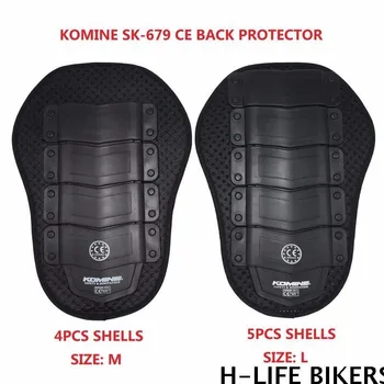 Защита спины Komine SK-679 CE для мотогонок, защитный от проколов корпус, встроенная поддержка спины, защита спины куртки Komine