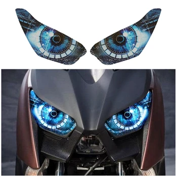 Наклейка на глаз для мотоцикла в 4 стилях-Защитная фара, защитная наклейка для XMAX-300 17-20, 1 пара R2LC