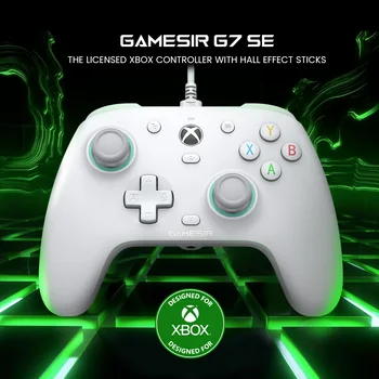 GameSir G7/G7 SE Игровой контроллер Xbox Проводной геймпад для Xbox Series X, Xbox Series S, Xbox One с джойстиками с эффектом Холла