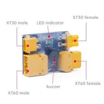 Интеллектуальный ограничитель дыма iFlight XT30 / XT60 для защиты от короткого замыкания для детали дрона FPV