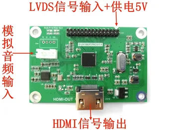 Плата адаптера LVDS-HDMI Выход lvds-HDMI поддерживает несколько разрешений стандарт 720P 1080P