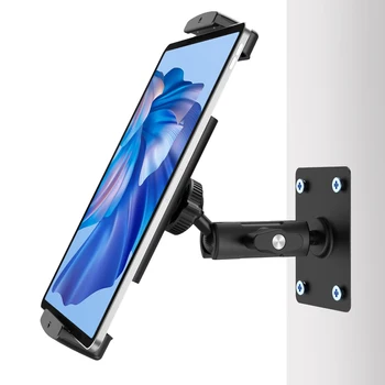 Ulanzi Stand Holder Настенное Крепление для Планшета с Двойной Шаровой Головкой 360 ° для Настенного Кронштейна Ipad Smartphone Tablet от 4,6 до 13 Дюймов