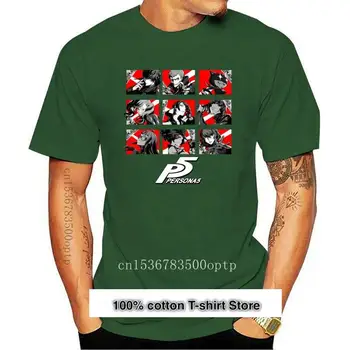Camiseta de Persona 5 para hombre, ropa para mujer, Phantom Thieves, nueva