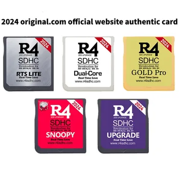 2024 новая игровая карта R4I Sdhc gold/silver/white R4 официальная подлинная английская подходит для NDS/3D/2D дополнительный бренд 32G 64G