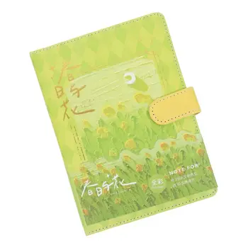 Зеленые блокноты для заметок, Pocketbook, креативный деловой блокнот формата А5, картины, ежедневник, канцелярские принадлежности