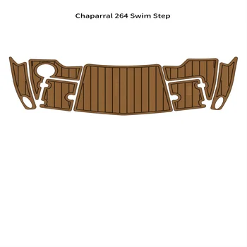 Платформа для плавания Chaparral 264, лодка из пены EVA, коврик для пола из искусственного тика, самоклеящаяся основа в стиле SeaDek Gatorstep