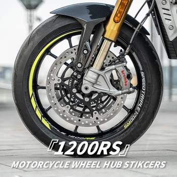 Используется для украшения обода велосипеда Triumph 1200RS Защитные светоотражающие наклейки аксессуаров для мотоциклов Наборы наклеек на ступицы колес