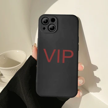VIP Для iPhone 14 Роскошный мягкий чехол для Iphone 14 13 12 11 12Pro 8 7 Plus X 13Pro MAX SE2020 XR XS Чехлы