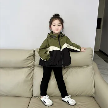 2023, хлопковое пальто в корейском стиле для девочек, детское пальто Charge, одежда для маленьких девочек, зимняя одежда для девочек