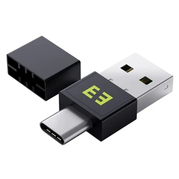 F3KE Simple Mouse Jiggler USB andType-c Mover Поддерживает компьютер / ноутбук широкого применения