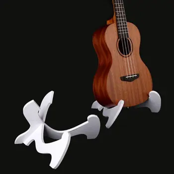 Портативная подставка для гавайской гитары с устойчивыми к царапинам краями, прочные аксессуары для гитары