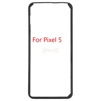 Для Google Pixel5 Pixel 5 5A Передний корпус ЖК-дисплей Рамка Корпус Безель Пластина Пластиковые корпуса Запасные части