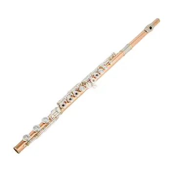 Флейта Pearl Quantz PF-8950ES из высококачественной люминофорной меди, 17 Клавиш, Флейта с открытым отверстием, Электронная Механическая Флейта, Музыкальный инструмент