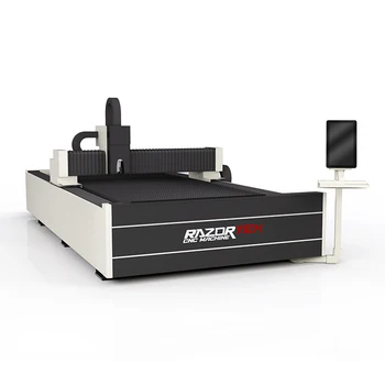 станок для лазерной резки листового металла с ЧПУ RAZORTEK с ЧПУ по настраиваемой цене, станок для волоконной лазерной резки