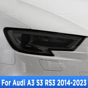 Для Audi A3 S3 RS3 8V 2014-2023 Передняя фара автомобиля с защитой от царапин, защитная пленка из ТПУ, аксессуары для ремонта