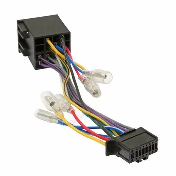 ABS автомагнитола Стандарт ISO Разъем жгута проводов 16-контактный штекерный кабель PI100 для Pioneer 2003-On