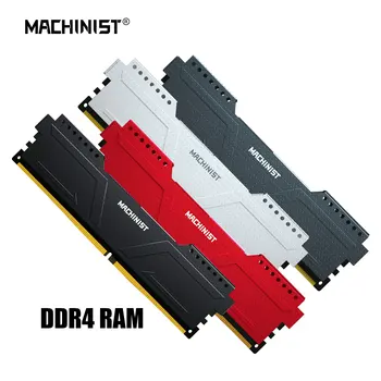 MACHINISTA Оперативная память DDR4 Память ECC 8 ГБ 16 ГБ 2133/2666 МГц Настольный ПК для поддержки материнской платы RS9 PR9 MR9A K9 x99 и т.д.
