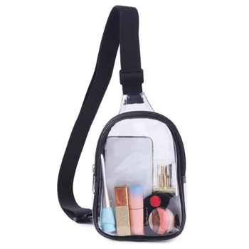 Прозрачная нагрудная сумка, водонепроницаемые сумки через плечо, модная сумка для путешествий, сумочка для спортзала, женские Мужские сумки через плечо, спортивная прозрачная сумка