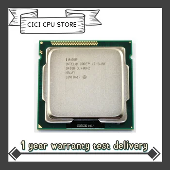 Используется четырехъядерный процессор Intel Core i7 2600 с частотой 3,4 ГГц, 8 Мбит /с, 5GT / s SR00B LGA 1155 cpu