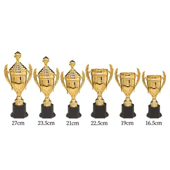 Кубок с наградным трофеем, модный мини-трофей тонкой работы для церемоний награждения, спортивных чемпионатов, вечеринок, благодарственных подарков и наград.