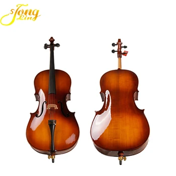 Качественная студенческая виолончель лучших брендов Tongling, хорошая антикварная виолончель