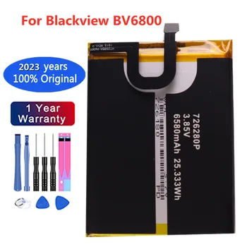 Новый Высококачественный 100% Оригинальный Аккумулятор Для Blackview BV6800/BV6800 Pro IP68 6580mAh 726280P MT6750T Аккумуляторы Мобильных Телефонов