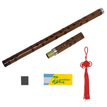 Профессиональная полированная бамбуковая флейта, традиционный китайский музыкальный инструмент, Отделяемая деревянная духовая флейта, музыкальный инструмент