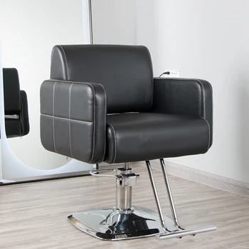 Салонные металлические парикмахерские кресла с откидной спинкой Косметическое Эргономичное кресло для макияжа парикмахерская Silla Barberia Роскошная мебель